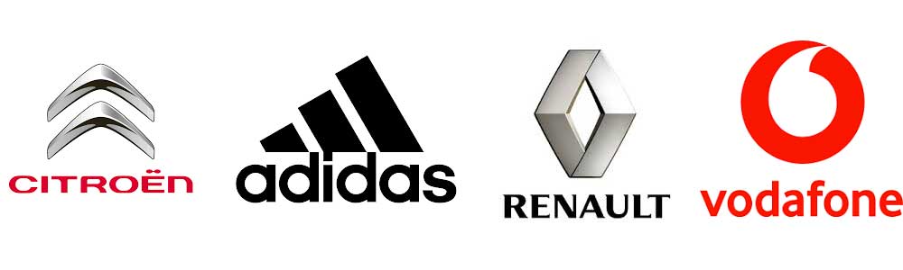 ejemplos de logotiposcon simbolos abstractos